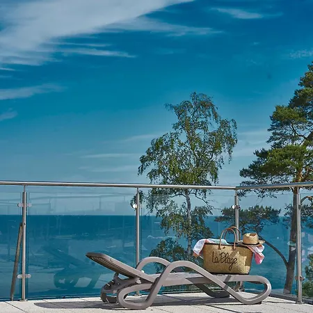 Apartament Szafirowe Z Widokiem Na Morze 5 Kryty Basen I Sauna Klifowa